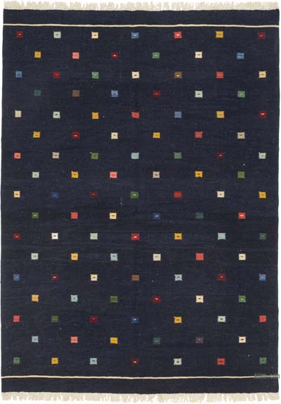 Yeni Kök Boya El Dokuma Kilim - 186 cm x 256 cm