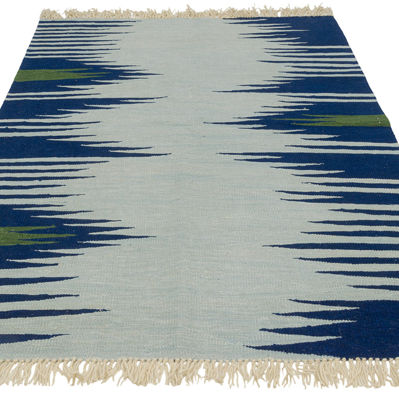 Yeni Kök Boya El Dokuma Kilim - 126 cm x 180 cm - K0087961
