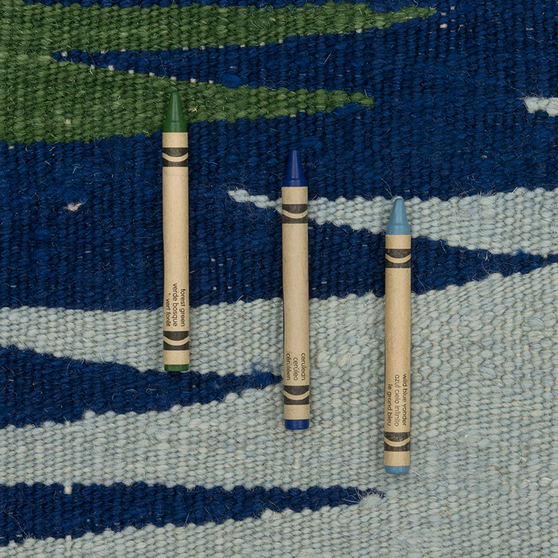 Yeni Kök Boya El Dokuma Kilim - 126 cm x 180 cm - K0087961