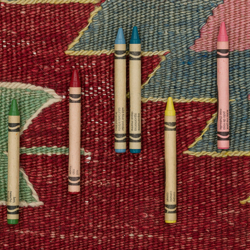 Vintage Manisa Kilim Rug - 5' 5" x 7' 11" (65" x 95") - K0087963