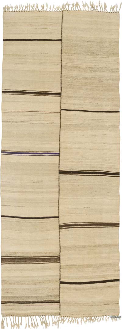 Vintage Anatolian Kilim Rug - 4' 6" x 11' 6" (54" x 138")