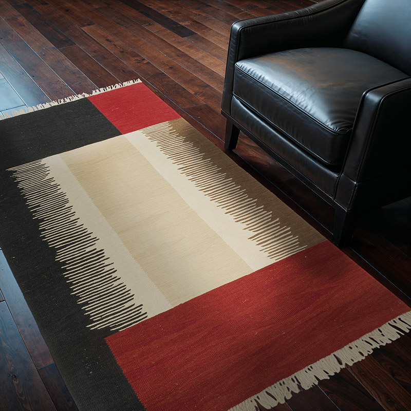 Yeni Kök Boya El Dokuma Kilim - 123 cm x 188 cm - K0087966