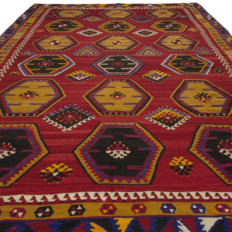 Vintage Şarkışla Kilimi - 228 cm x 377 cm - K0087967