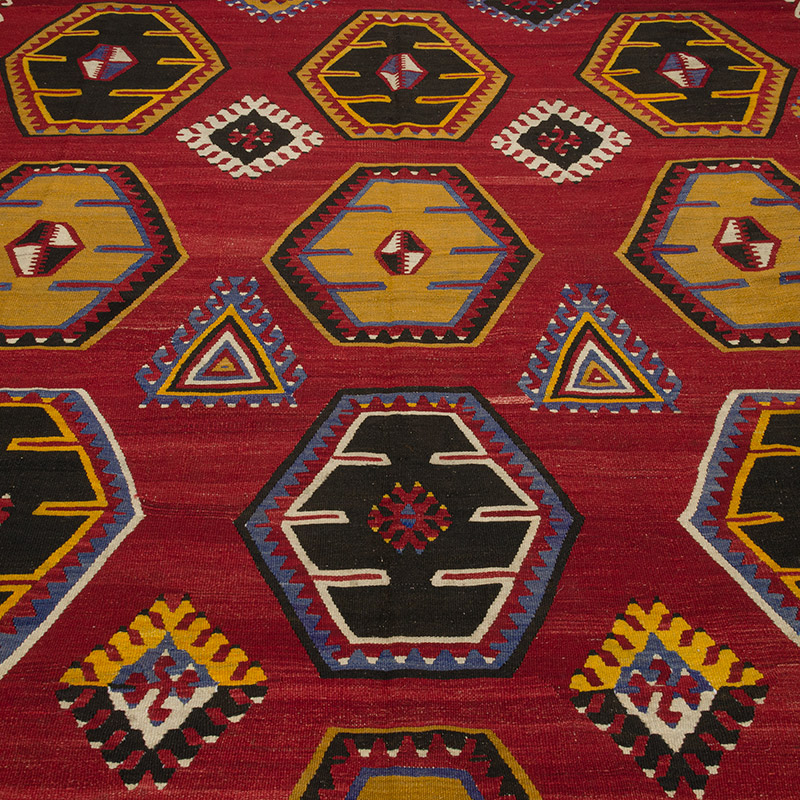 Vintage Şarkışla Kilimi - 228 cm x 377 cm - K0087967