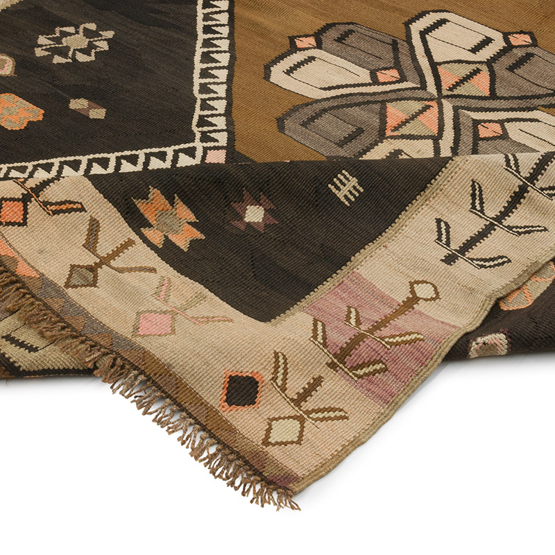 Vintage Kars Kilim Rug - 5' 11