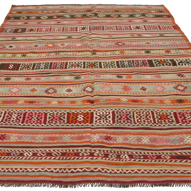 Alfombra Vintage Balikesir Kilim - 160 cm x 243 cm - K0087973