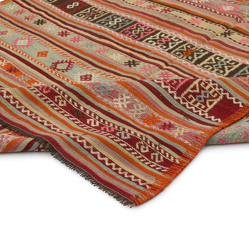 Alfombra Vintage Balikesir Kilim - 160 cm x 243 cm - K0087973