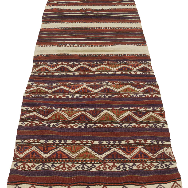 Vintage Balıkesir Kilimi - 64 cm x 208 cm - K0087979