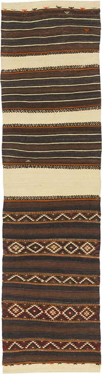 Balikesir Vintage Kilim de Pasillo - 62 cm x 234 cm