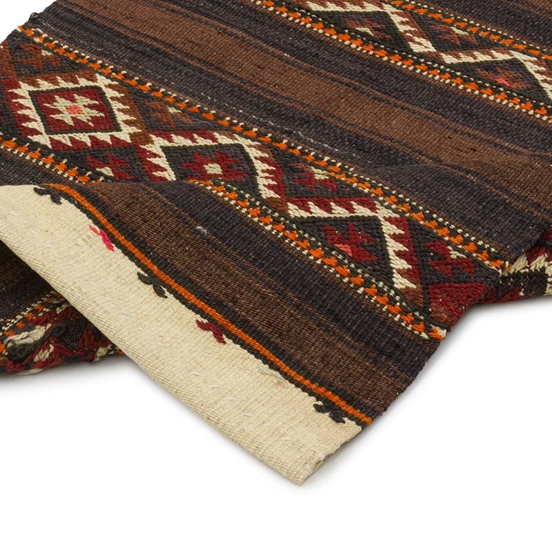 Vintage Balikesir Kilim Runner - 2'  x 7' 8" (24" x 92") - K0087980