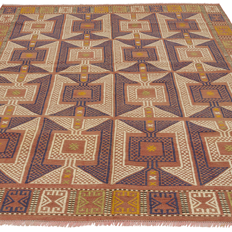 Vintage Anadolu Kilim - 151 cm x 205 cm - K0087984