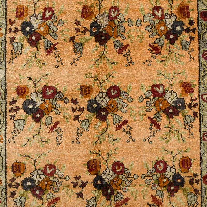 Alfombra Vintage Turca Anudada a Mano - 170 cm x 385 cm - K0087987