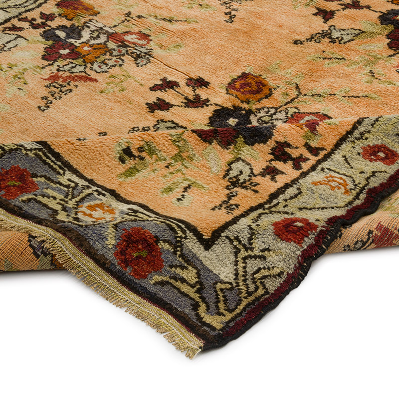 Alfombra Vintage Turca Anudada a Mano - 170 cm x 385 cm - K0087987