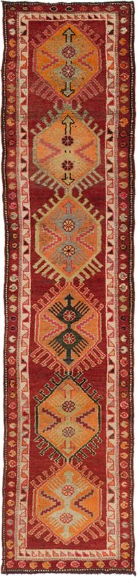 Vintage Anadolu Yolluk - 93 cm x 385 cm