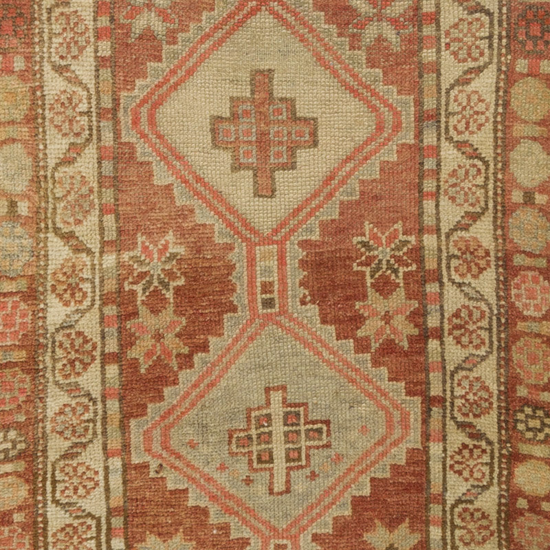 Vintage Tribal Runner Rug - 2' 9" x 11' 10" (33" x 142") - K0087991