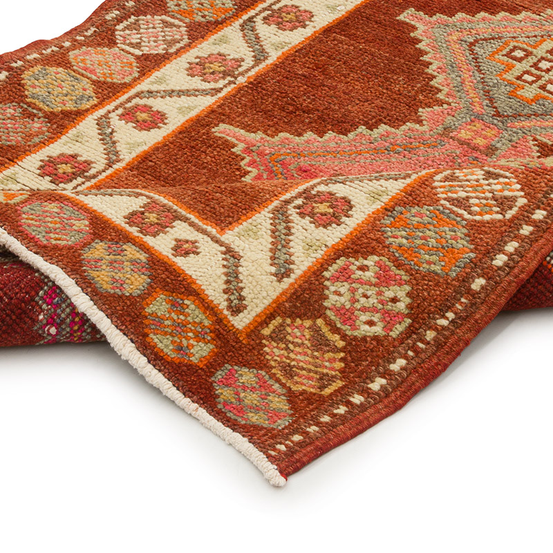 Alfombra Vintage de pasillo - 96 cm x 402 cm - K0087993