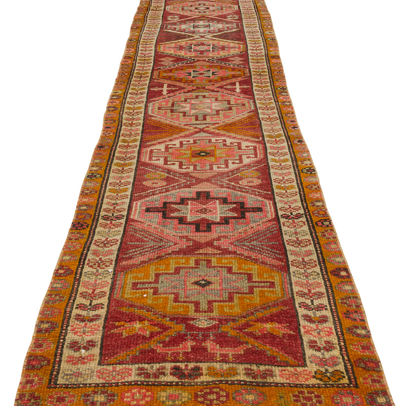 Alfombra Vintage de pasillo - 75 cm x 338 cm - K0087996