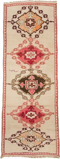 Vintage Anadolu Yolluk - 127 cm x 341 cm