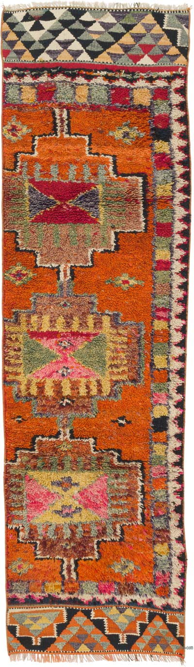 Vintage Anadolu Yolluk - 71 cm x 246 cm