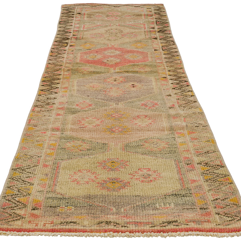 Vintage Anadolu Yolluk - 90 cm x 270 cm - K0088001