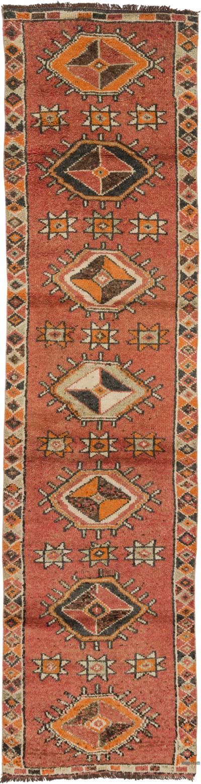 Vintage Anadolu Yolluk - 90 cm x 356 cm