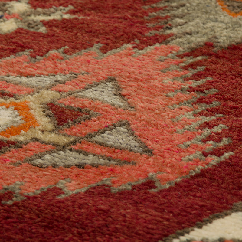 Alfombra Vintage de pasillo - 87 cm x 397 cm - K0088004
