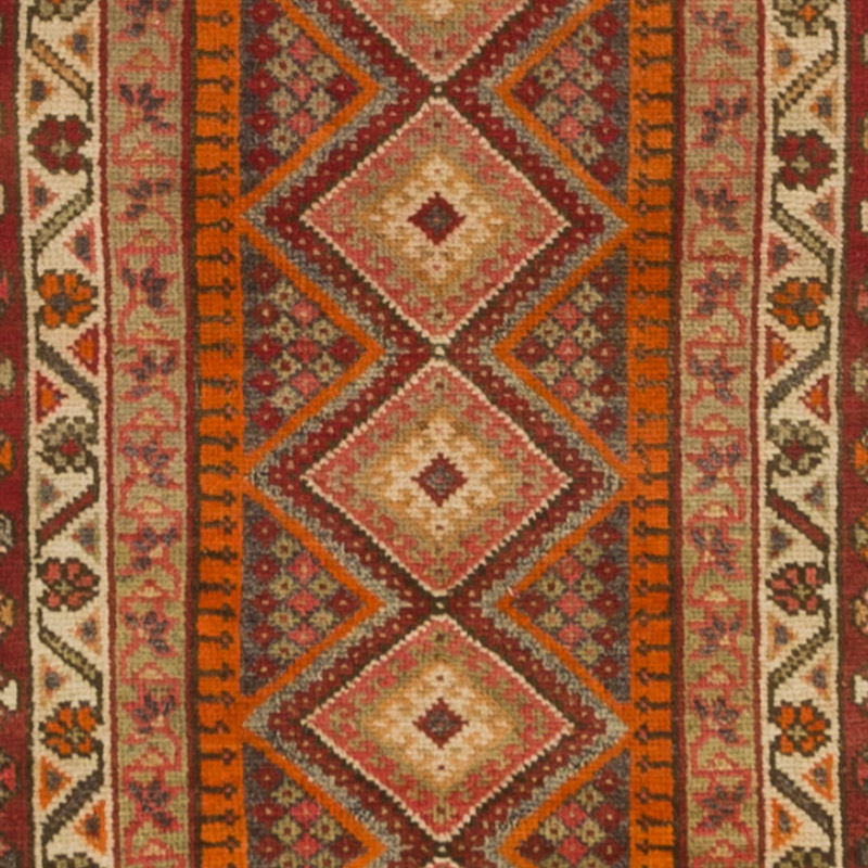 Alfombra Vintage de pasillo - 93 cm x 412 cm - K0088005