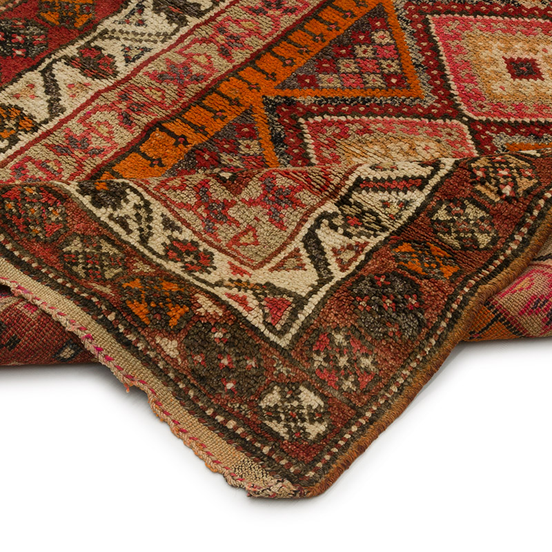 Alfombra Vintage de pasillo - 93 cm x 412 cm - K0088005