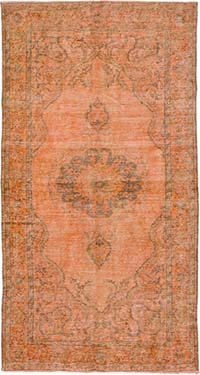 Boyali El Dokuma Vintage Hali - 154 cm x 286 cm