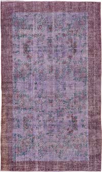 Boyali El Dokuma Vintage Hali - 151 cm x 255 cm