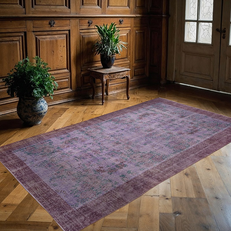 Boyali El Dokuma Vintage Hali - 151 cm x 255 cm - K0088010