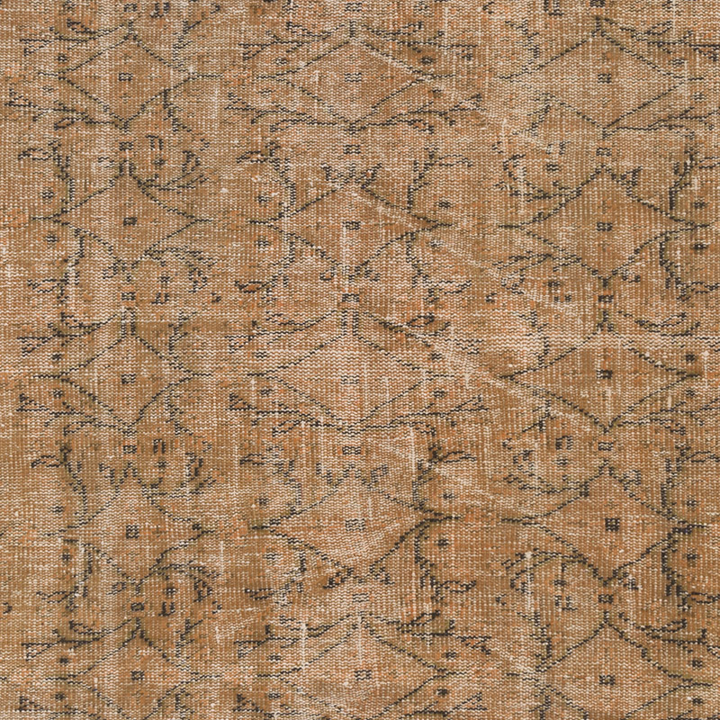 Alfombra Vintage Turca Anudada a Mano - 138 cm x 220 cm - K0088015