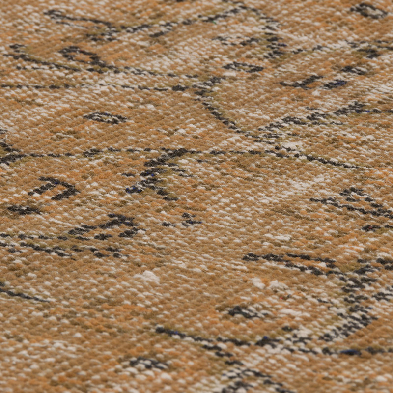 Alfombra Vintage Turca Anudada a Mano - 138 cm x 220 cm - K0088015