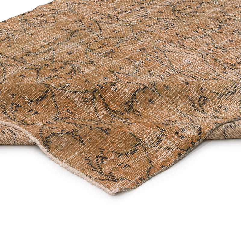Alfombra Vintage Turca Anudada a Mano - 138 cm x 220 cm - K0088015