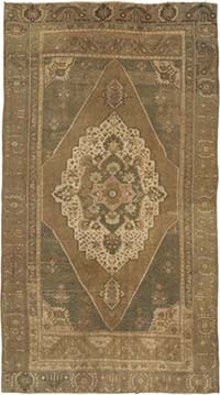 El Dokuma Vintage Hali - 150 cm x 273 cm