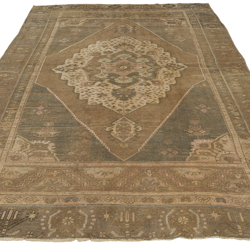 El Dokuma Vintage Halı - 150 cm x 273 cm - K0088016