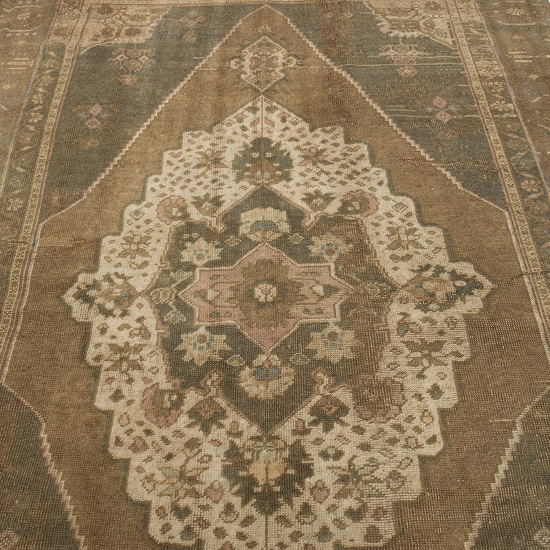 El Dokuma Vintage Halı - 150 cm x 273 cm - K0088016