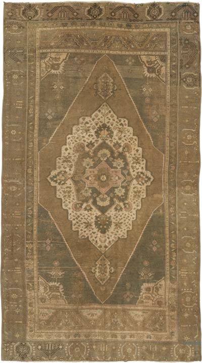 El Dokuma Vintage Halı - 150 cm x 273 cm