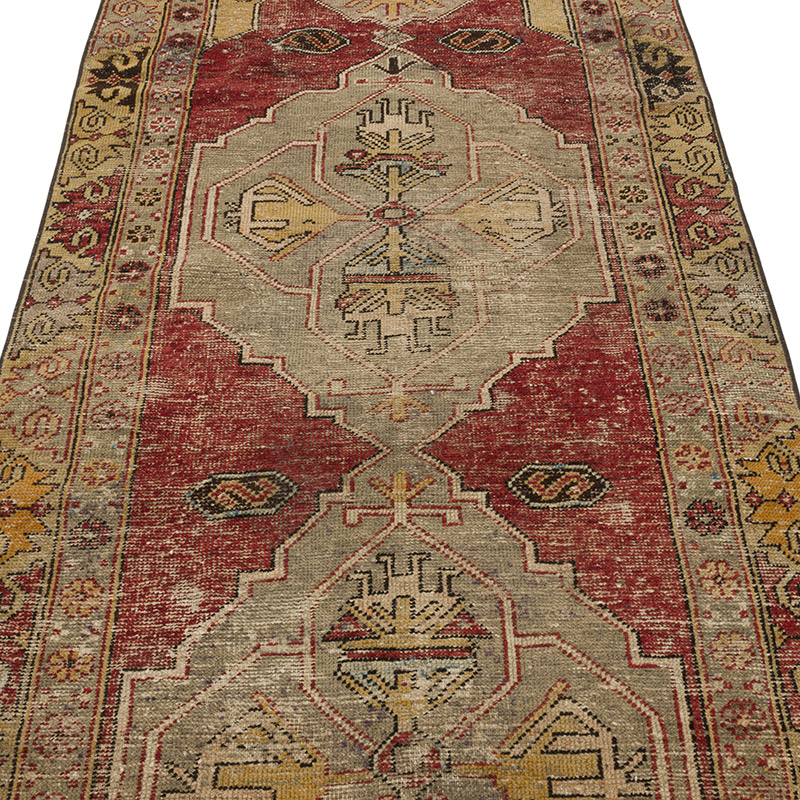 El Dokuma Vintage Hali - 98 cm x 257 cm - K0088017