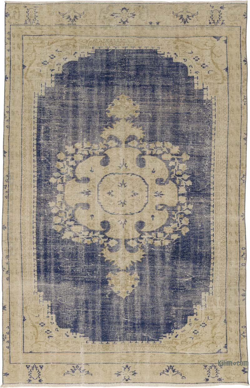 El Dokuma Vintage Halı - 183 cm x 286 cm - K0088018