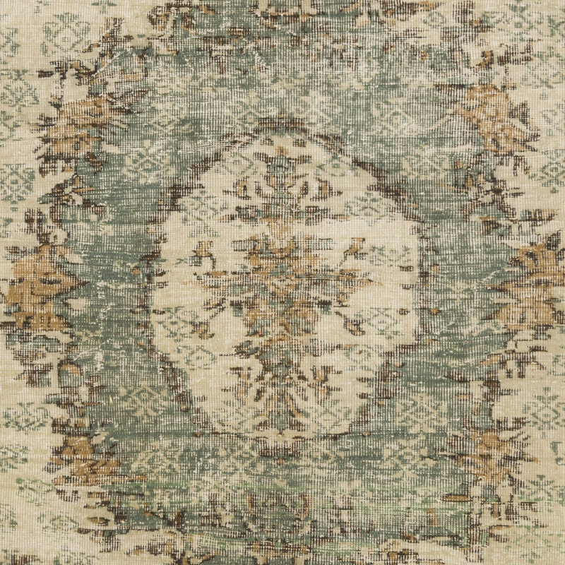 Vintage Turkish Hand-Knotted Rug - 6' 9" x 8' 3" (81" x 99") - K0088020