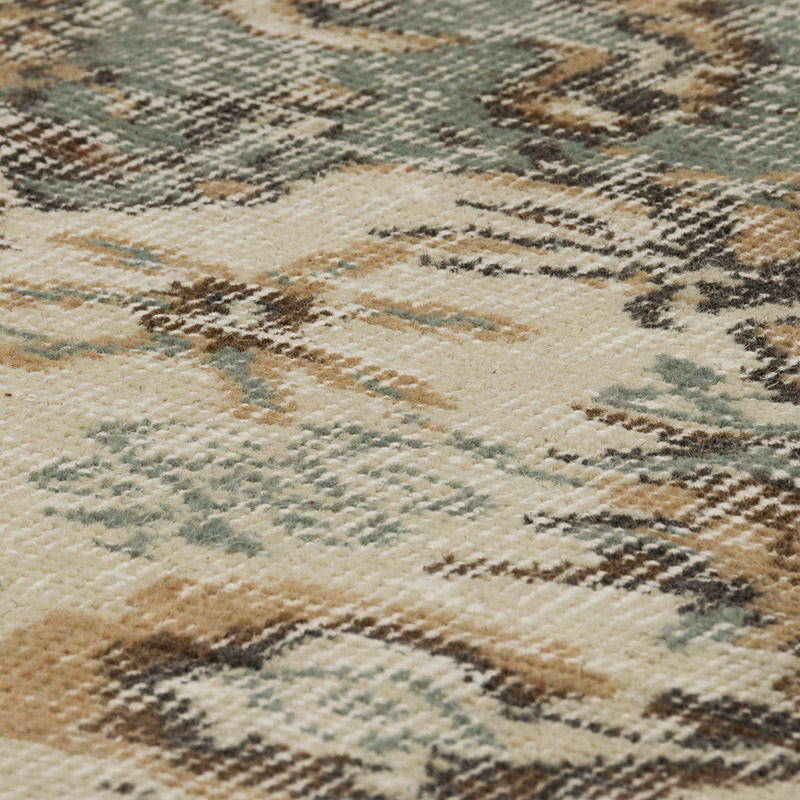 Vintage Turkish Hand-Knotted Rug - 6' 9" x 8' 3" (81" x 99") - K0088020