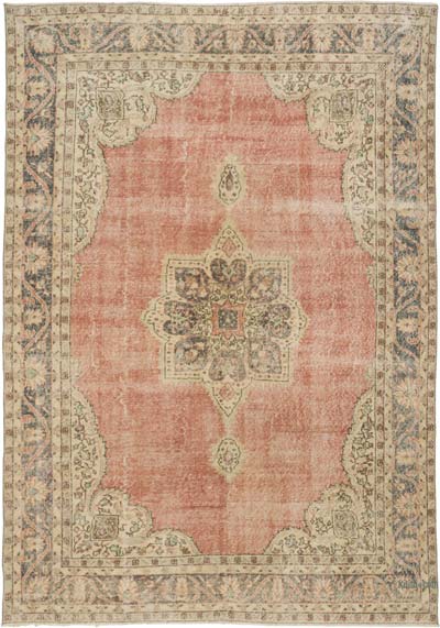 El Dokuma Vintage Halı - 225 cm x 320 cm