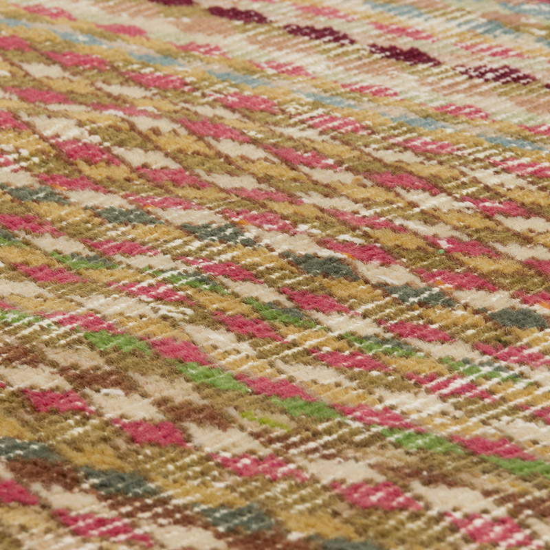 Alfombra Vintage Turca Anudada a Mano - 106 cm x 124 cm - K0088023