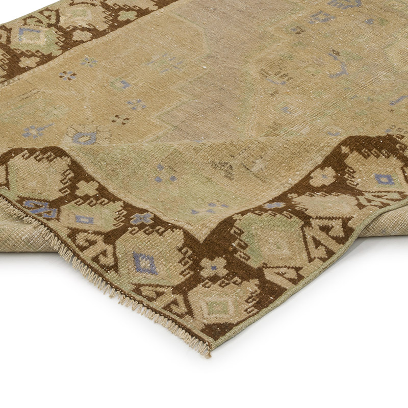 El Dokuma Vintage Halı - 121 cm x 269 cm - K0088028