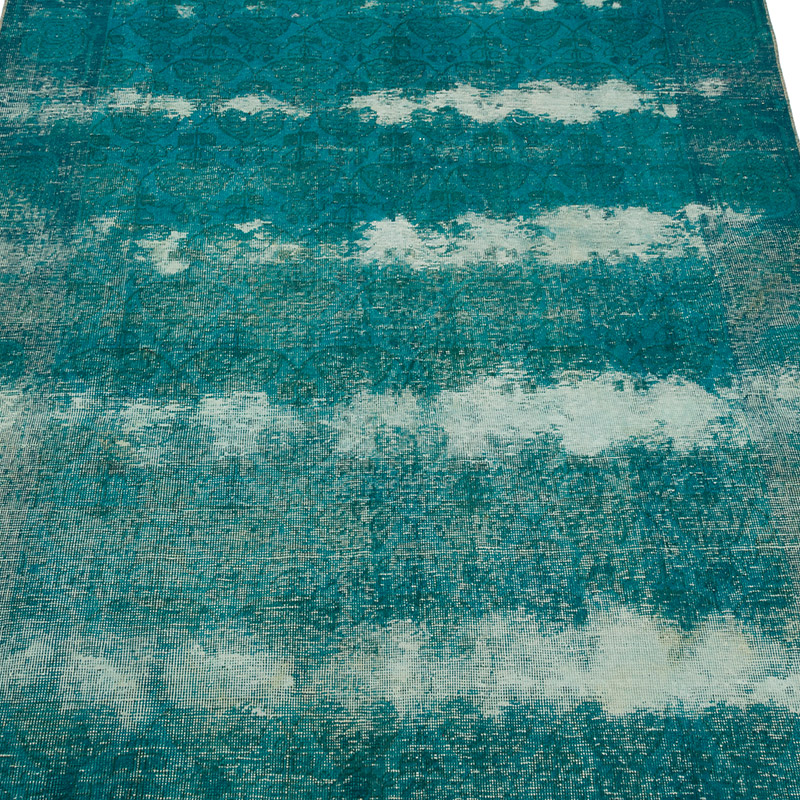 Alfombra Turca Vintage Sobre-teñida - 120 cm x 200 cm - K0088029