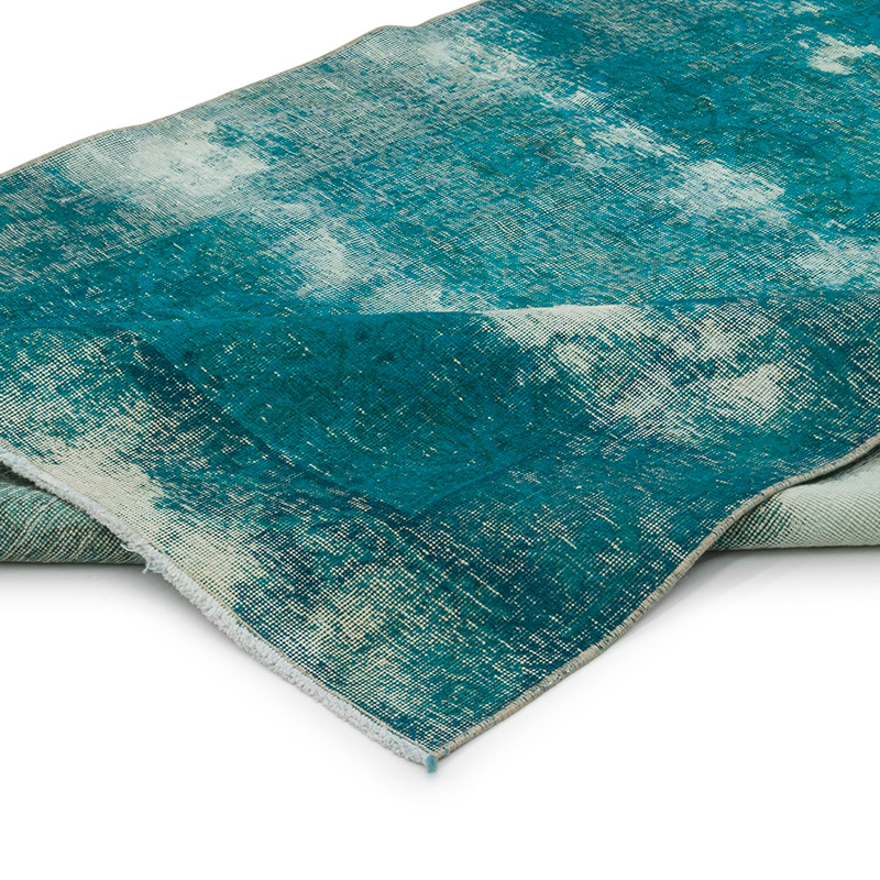 Alfombra Turca Vintage Sobre-teñida - 120 cm x 200 cm - K0088029