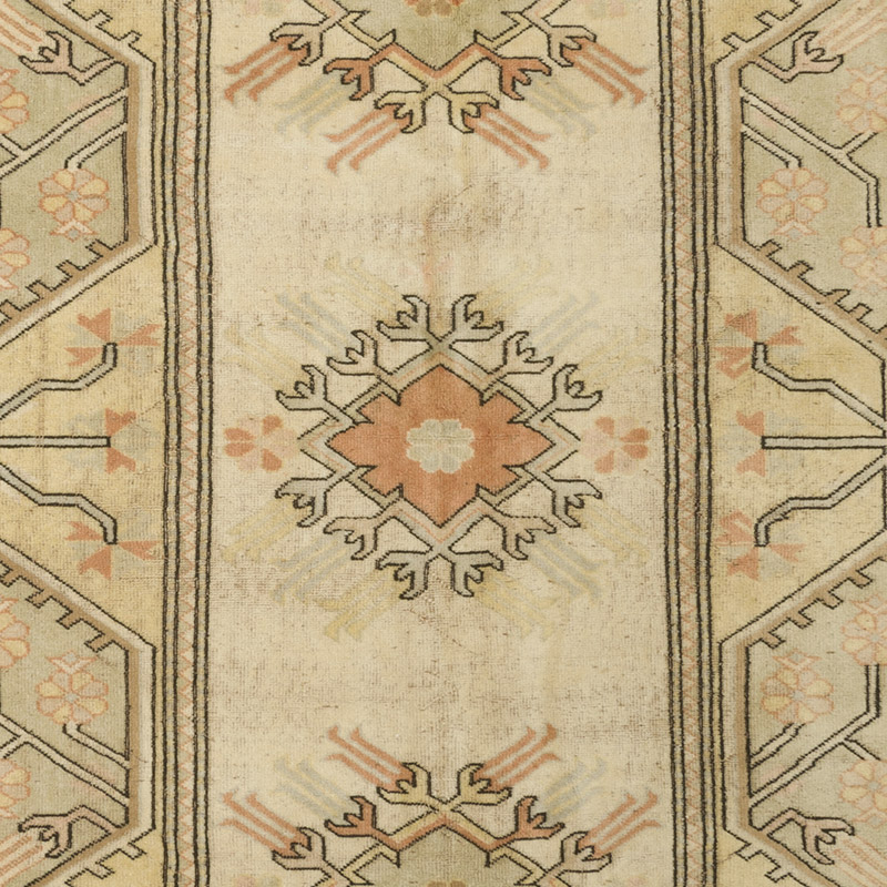 El Dokuma Vintage Halı - 200 cm x 300 cm - K0088031