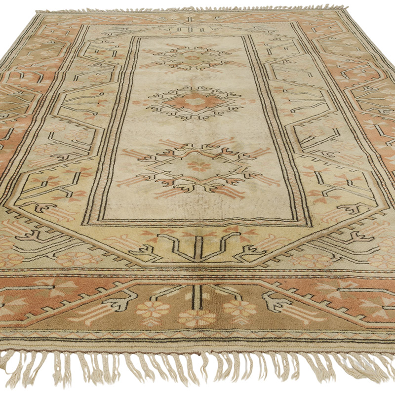El Dokuma Vintage Halı - 200 cm x 300 cm - K0088031