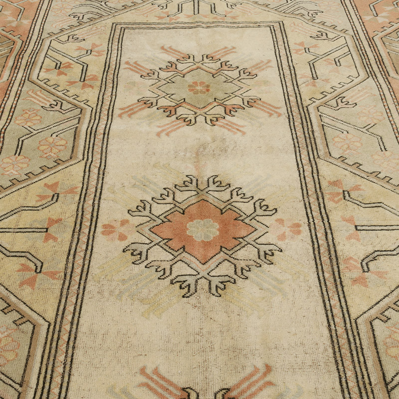 El Dokuma Vintage Halı - 200 cm x 300 cm - K0088031